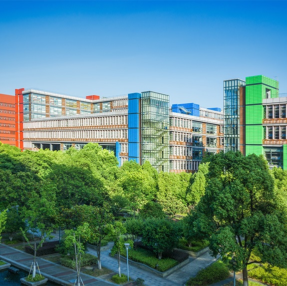 Exterior of university building called Robert E Park Hall